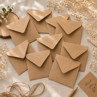 Bao thư vuông kraft 9x9