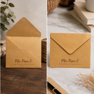 Bao thư vuông kraft 9x9
