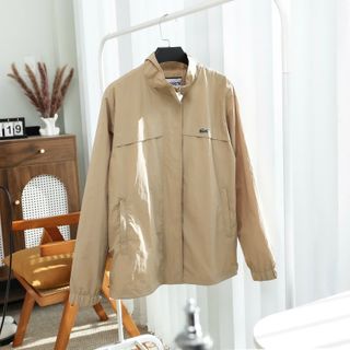 Jacket nam. Áo khoác nam. Chất dù nhăn khoá zip.
