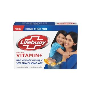 Xà Bông Lifebuoy Bảo Vệ Vượt Trội Khỏi Vi Khuẩn Xanh Dương 90g Thùng 72 cục