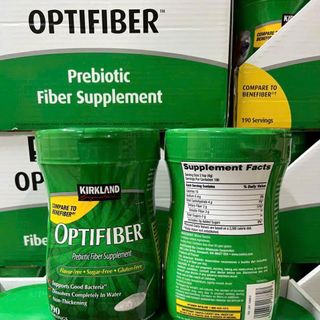 [Giá Sỉ Tốt] Bột Bổ Sung Chất Xơ Kirkland Signature Optifiber 760g Mỹ (190 Lần Dùng)
