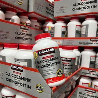 [Giá Sỉ Tốt] Viên Bổ Xương Khớp Kirkland Glucosamine 1500mg Chondroitin 1200mg Mỹ (280 Viên)