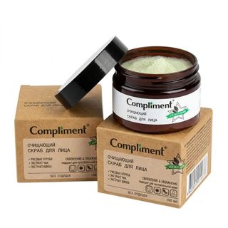Tẩy da chết mặt thuần chay Compliment Eco Best 100ml
