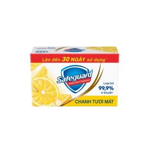 Xà Bông Cục Safeguard Chanh Tươi Mát 115g Thùng 72 cục