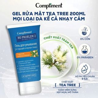 Gel rửa mặt Compliment Tea Tree