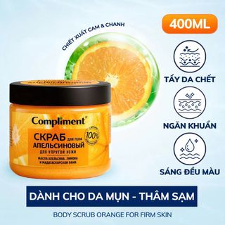 Tẩy da chết body Compliment 400ml chiết xuất thiên nhiên