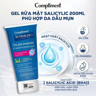 Gel rửa mặt Compliment Salicylic