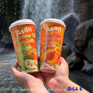 Trà ASARI Mix 2 Vị Đào Quýt Vàng