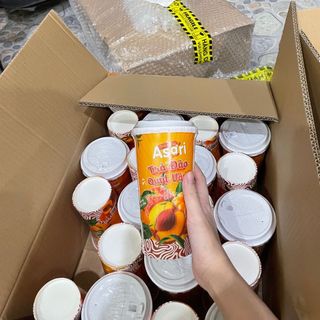 Trà ASARI Mix 2 Vị Đào Quýt Vàng