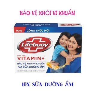 Xà Bông Lifebuoy Bảo Vệ Vượt Trội Khỏi Vi Khuẩn Xanh Dương 90g Thùng 72 cục