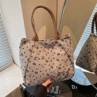 🎀TÚI XÁCH TAY NỮ XQG IN NƠ XINH XẮN – NHỎ GỌN, DỄ PHỐI ĐỒ