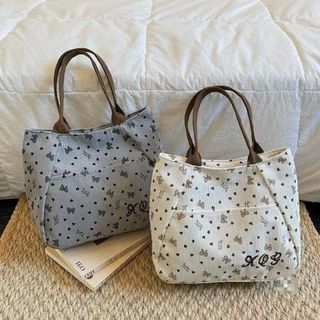 🎀TÚI XÁCH TAY NỮ XQG IN NƠ XINH XẮN – NHỎ GỌN, DỄ PHỐI ĐỒ