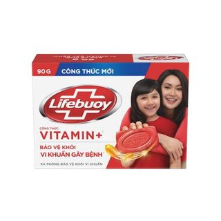 Xà Bông Lifebuoy Bảo Vệ Vượt Trội Khỏi Vi Khuẩn Màu Đỏ 90g Thùng 72 cục