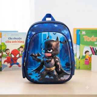 🎒🌈 BALO MẦM NON 3D HOẠT HÌNH AHH3D – BÉ ĐI HỌC THÊM XINH! 🥰
