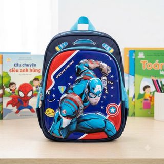 🎒🌈 BALO MẦM NON 3D HOẠT HÌNH AHH3D – BÉ ĐI HỌC THÊM XINH! 🥰
