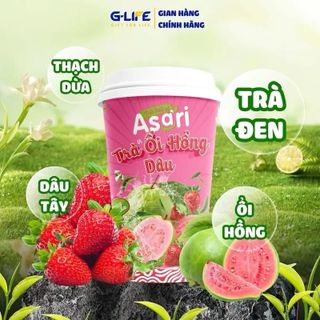 Trà ASARI Mix 2 Vị Ổi Hồng Dâu