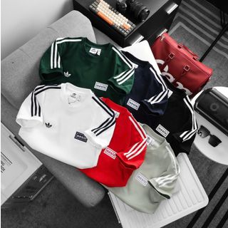 Áo thun nam. Chất vải cotton 2c dày dặn,mền mịn mát.