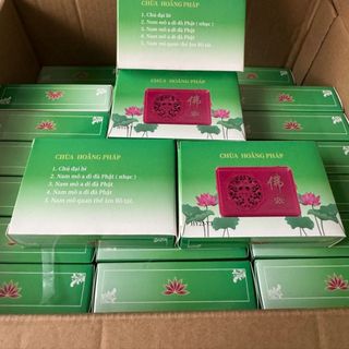 Máy Niệm Phật 5 Bài A Di Đà.Có Nguồn Adapter Ghim Trực Tiếp