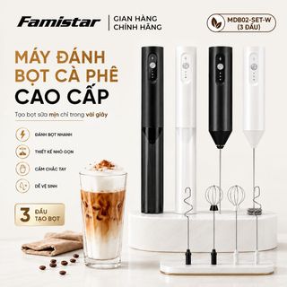 [GIÁ SỈ CẠNH TRANH] Máy Tạo Bọt Sữa Cầm Tay -Máy Đánh Trứng - trộn bột Mini 3 IN 1 tiện lợi, chất lượng bảo đảm, sỉ lẻ toàn quốc
