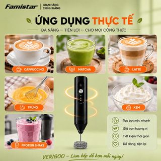 [GIÁ SỈ CẠNH TRANH] Máy Tạo Bọt Sữa Cầm Tay -Máy Đánh Trứng - trộn bột Mini 3 IN 1 tiện lợi, chất lượng bảo đảm, sỉ lẻ toàn quốc