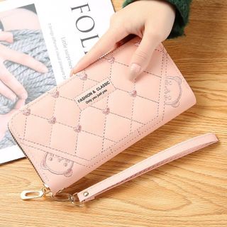 VÍ DÀI CẦM TAY NỮ VN01 – PHONG CÁCH HÀN QUỐC, NHIỀU NGĂN