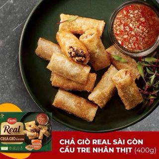 [Ship Hoả Tốc 2H TPHCM ]Chả giò Real nhân thịt Cầu Tre 400g