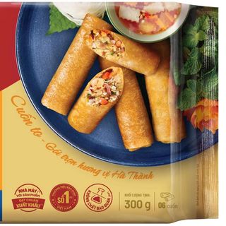 [ SHIP HOẢ TỐC HCM 2H ] Nem Rán Hà Nội Cầu Tre Đặc Biệt Hải Sản Bao bì mới (300g)