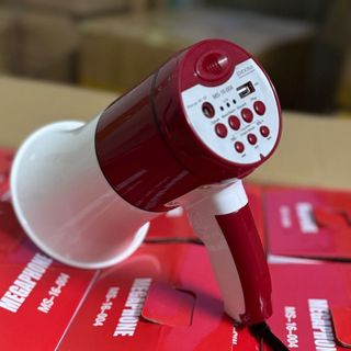 Loa Phóng Thanh Bán Hàng,Rao Vặt.Có Ghi Âm,Khe Cắm USB,Còi Báo Động