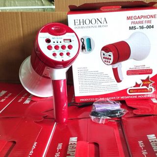 Loa Phóng Thanh Bán Hàng,Rao Vặt.Có Ghi Âm,Khe Cắm USB,Còi Báo Động
