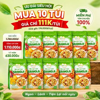 COMBO SIÊU HỜI GRANOLA GIỌT NẮNG
