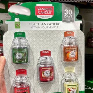 🚗 BỘ THƠM XE YANKEE CANDLE CAR JAR ULTIMATE MULTIPACK (SET 5 HŨ)