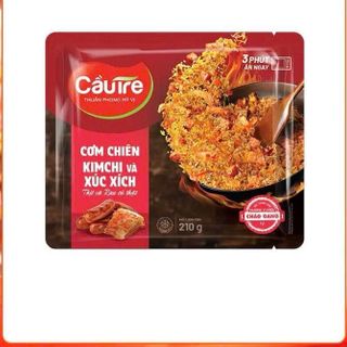 Cơm Chiên CJ Cầu Tre Kim Chi & Xúc Xích 210g