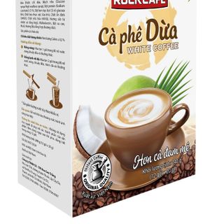 Thùng 24 Hộp Cà Phê Dừa Rock Coffee Hộp Giấy