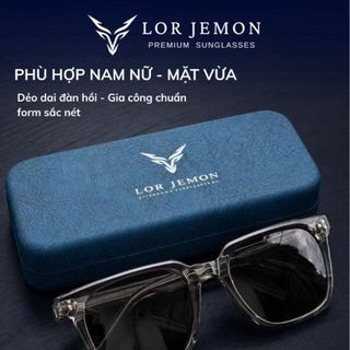 Kính râm LOR JEMON _ Kính mát dòng cao cấp NHẸ - DÀY DẶN - GIA CÔNG ĐẸP