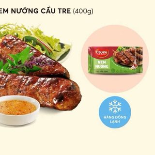 [ SHIP HOẢ TỐC HCM 2H ] Nem Nướng Cầu Tre (Xiên Que) Gói 400g