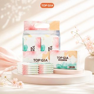 Khăn Giấy Ướt Top Gia Mini Bịch 10 Gói Full Vat