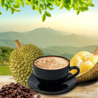 Thùng 24 Hộp Cà phê Sầu Riêng Rock Cafe Hộp Giấy