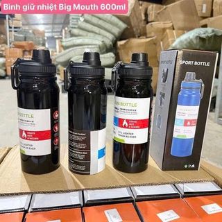 BGN Bình Giữ Nhiệt Thể Thao Big Mouth Bottle 600ml (THÙNG 50C)