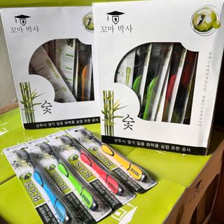 Bàn Chải Đánh Răng Mềm Than Tre Bossi, Loại Cao Cấp, Giá Siêu Rẻ