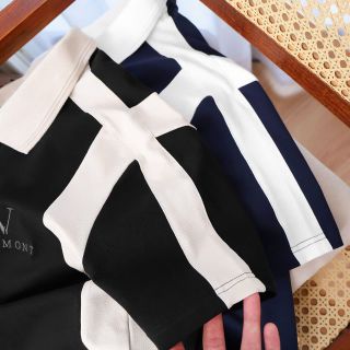 Áo Polo Vaumont Cotton Cao cấp. Chất vải cotton mềm mại, thoáng khí.
