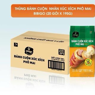 [ SHIP HOẢ TỐC HCM 2H ] Bánh Cuộn OHYA Xúc Xích Phô Mai 195G Đậm Vị