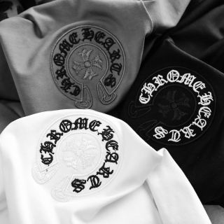 Mẫu Chrome Hearts logo thêu sắc nét, chất cotton co giãn tốt dày dặn,mền mịn mát.