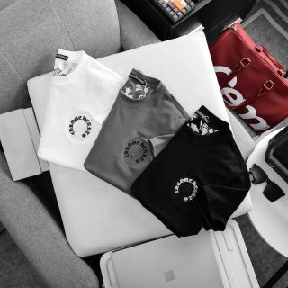 Mẫu Chrome Hearts logo thêu sắc nét, chất cotton co giãn tốt dày dặn,mền mịn mát.