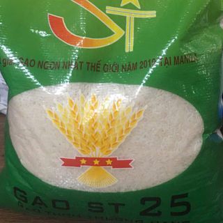 Gạo lúa tôm đặc sản Sóc Trăng ST25 túi 5kg