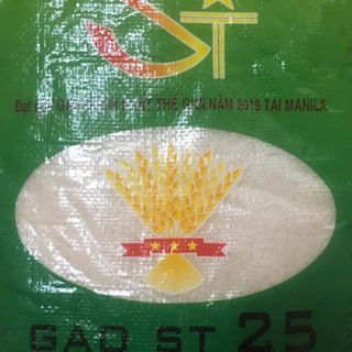 Gạo lúa tôm đặc sản Sóc Trăng ST25 túi 5kg
