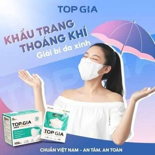 Khẩu Trang Top Gia Full Vat - Thùng 100 Cái