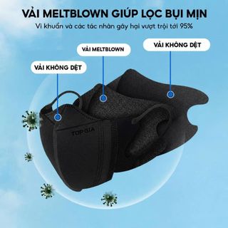 Khẩu Trang Top Gia Full Vat - Thùng 100 Cái