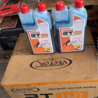 Nhớt VECTOR 2T cho máy cưa, máy cắt cỏ, máy phát điện,..