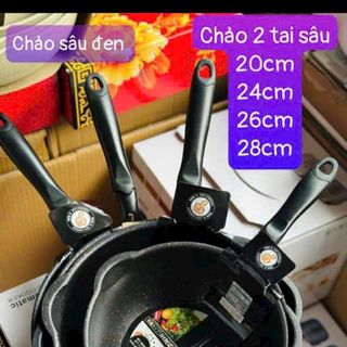 Chảo nhật 2 Tai sâu 28cm ( THÙNG 30C )
