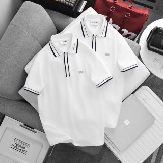 POLO NAM BASIC. Chất vải xuất dư, mịn đẹp dày dặn. Sờ vải là thích.   Logo thêu sắc nét.